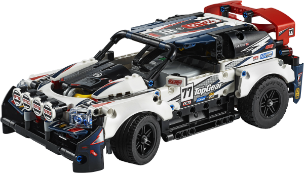 Afbeeldingen van LEGO Technic 42109 Top Gear rallyauto met app-bediening- 2de hands met doos