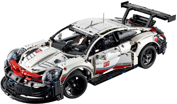 Afbeeldingen van LEGO Technic 42096 Porsche 911 RSR- 2de hands met doos