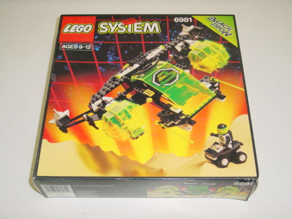 Afbeeldingen van LEGO Space 6981 Blacktron II Aerial Intruder met doos - zonder instructie