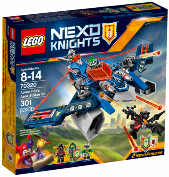 Afbeeldingen van LEGO NEXO KNIGHTS 70320 Aaron Fox’s Aerojager V2