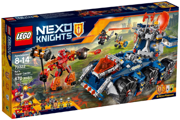 Afbeeldingen van LEGO NEXO KNIGHTS 70322 Axl’s Torentransport