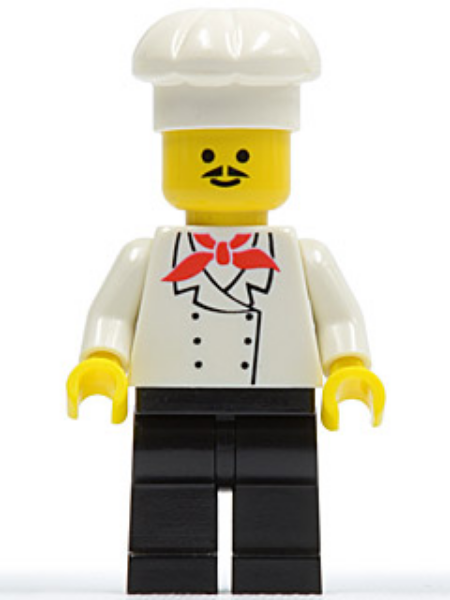 Afbeeldingen van Chef - Black Legs, Moustache - chef007- City