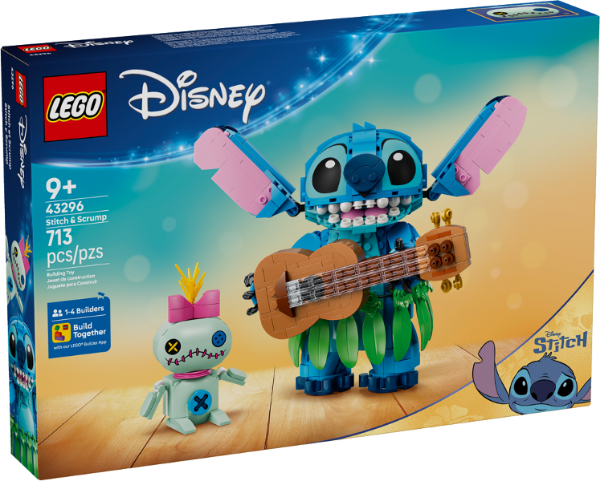 Afbeeldingen van LEGO Disney 43296 Stitch en Scrump