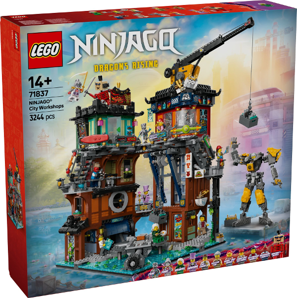 Afbeeldingen van LEGO Ninjago 71837 City werkplaatsen