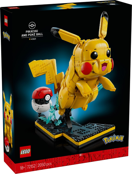 Afbeeldingen van LEGO Pokémon 72152 Pikachu en Pokéball 