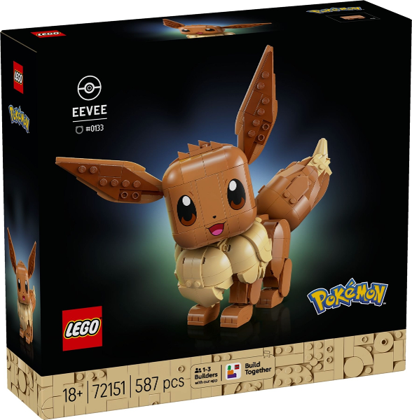 Afbeeldingen van LEGO Pokémon 72151 Eevee