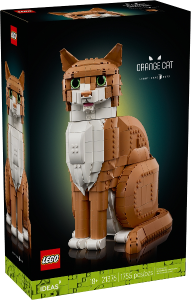 Afbeeldingen van LEGO Ideas 21376 Oranje Kat