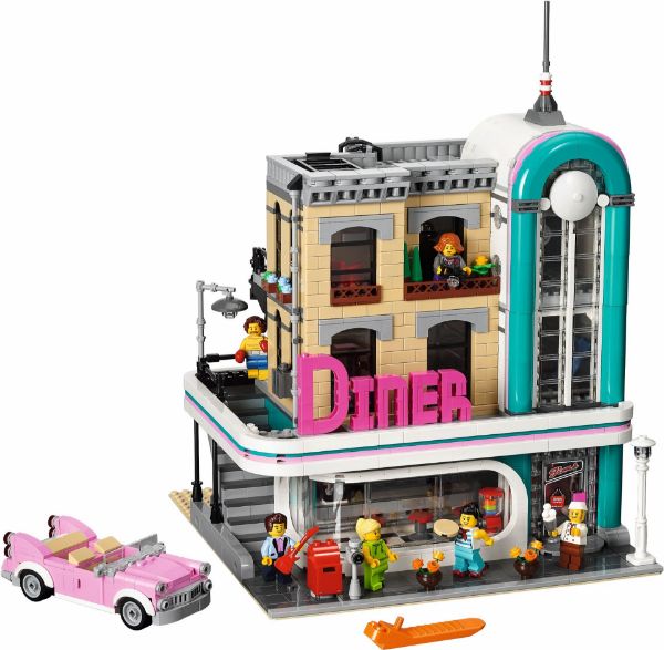 Afbeeldingen van LEGO Creator Expert 10260 Diner in de stad - 2de hands met doos
