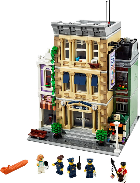 Afbeeldingen van LEGO Creator Expert 10278 Politiebureau - 2de hands met doos