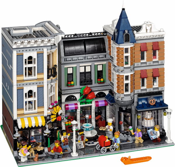 Afbeeldingen van LEGO Creator Expert 10255 Gebouwenset - 2de hands met doos