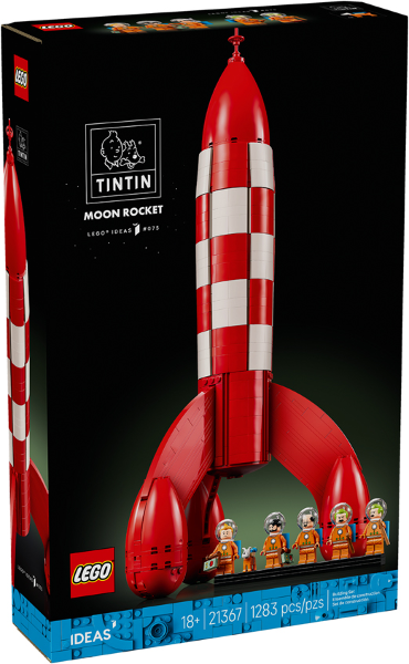 Afbeeldingen van LEGO Ideas 21367 Tintin Maanraket 