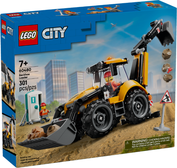 Afbeeldingen van LEGO City 60480 Gele Graaflaadmachine 