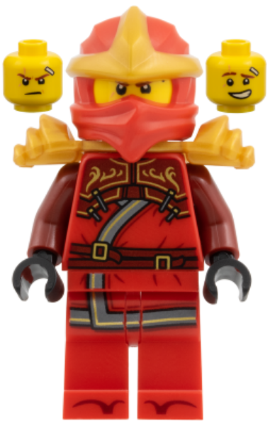 Afbeeldingen van Kai ZX - Legacy, Shoulder Armor, Head Wrap- njo0997- Ninjago