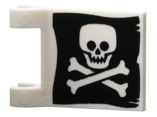 Afbeeldingen van Piraat vlag- 80326pb019- 5 stuks