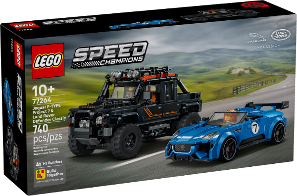 Afbeeldingen van LEGO Speed Champions 77264 Jaguaren Land Rover Defender