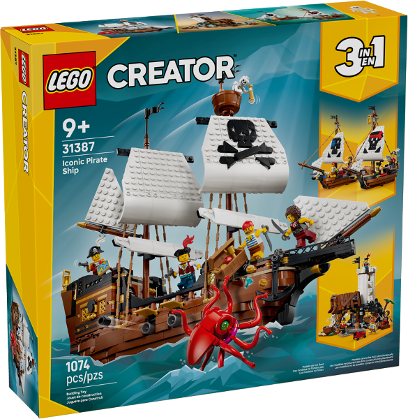 Afbeeldingen van LEGO Creator 31387 Klassiek Piratenschip