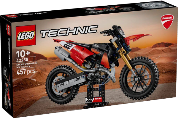 Afbeeldingen van LEGO Technic 42238 Ducati Desmo450 MX Factory Motor 