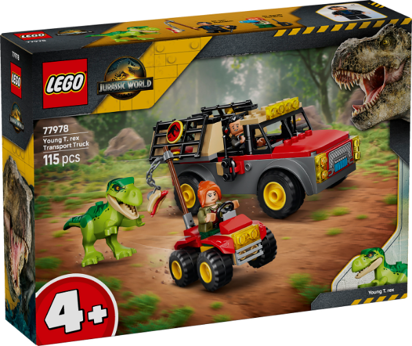 Afbeeldingen van LEGO Jurassic World 77978 Jonge T. rex transporttruck