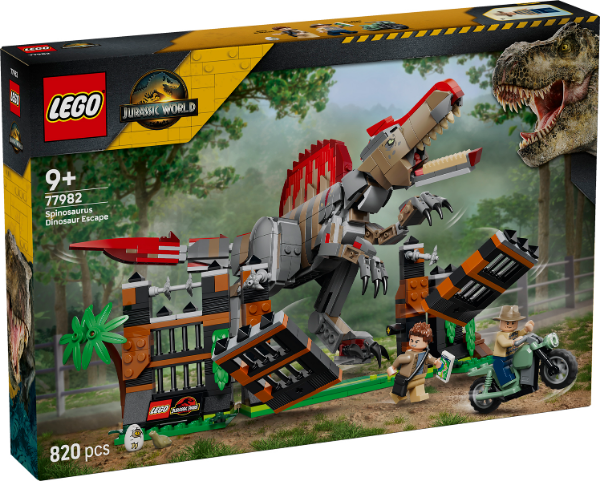 Afbeeldingen van LEGO Jurassic World 77982 Spinosaurus Ontsnapping 