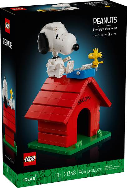 Afbeeldingen van LEGO Ideas 21368 Peanuts: Snoopy's Doghouse