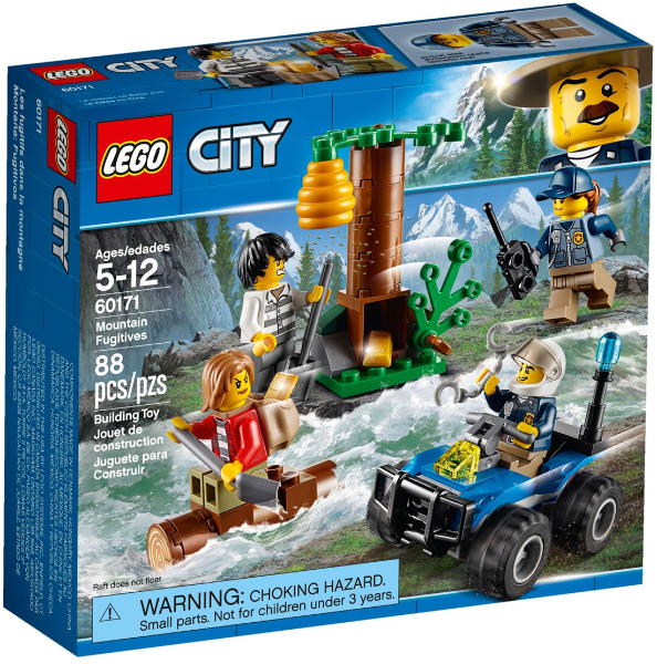 Afbeeldingen van LEGO City 60171 Bergachtervolging
