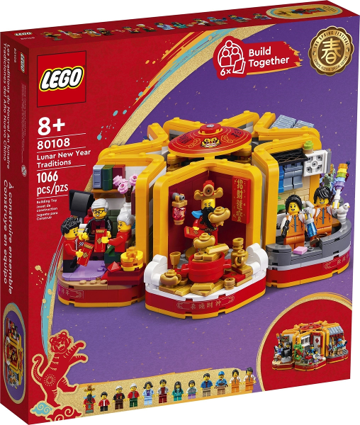 Afbeeldingen van LEGO® 80108 Tempelmarkt voor Chinees nieuwjaar 