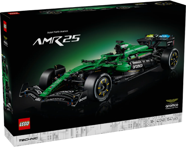 Afbeeldingen van LEGO Technic 42240 Aston Martin Aramco AMR25 F1 Auto