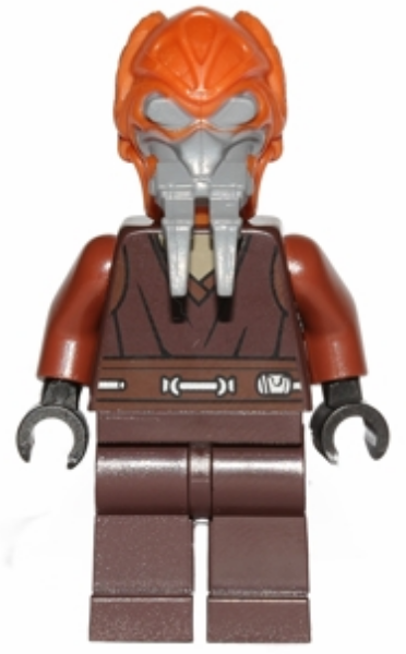 Afbeeldingen van Plo Koon - Dark Brown Robe - sw0538- Star Wars