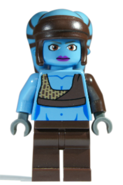 Afbeeldingen van Aayla Secura - Large Eyes - sw0284- Star Wars