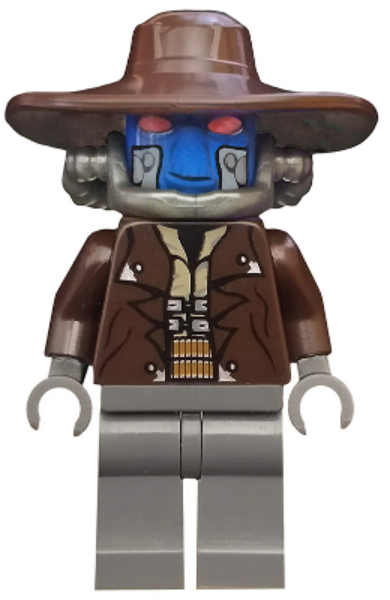 Afbeeldingen van Cad Bane - Blue Head- sw0285- Star Wars