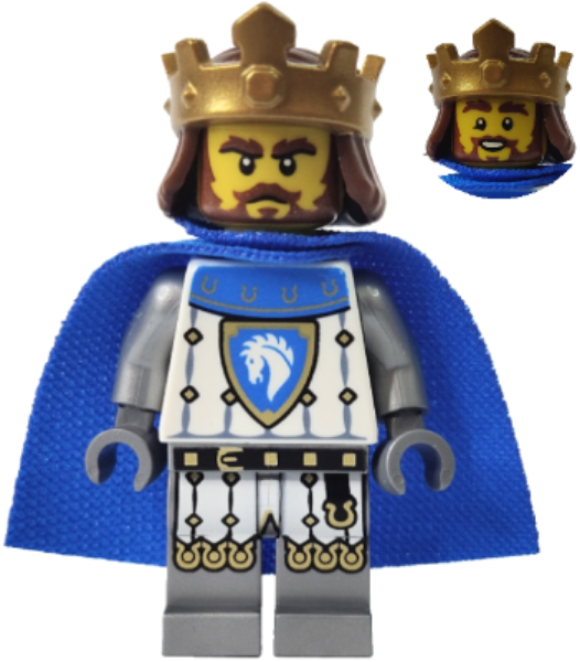 Afbeeldingen van Horse Knight King- cas592- Castle