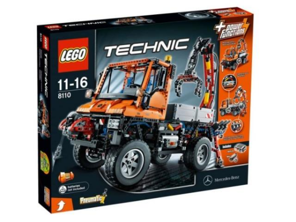 Afbeeldingen van LEGO Technic 8110 Unimog U400-  2de hands met doos- 2de hands met doos met nieuw stickervel - kopiëren