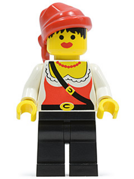Afbeeldingen van Pirate Female, Black Legs- pi057- Pirates