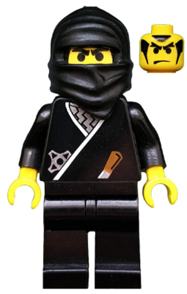 Afbeeldingen van Ninja - Black- cas048- Castle