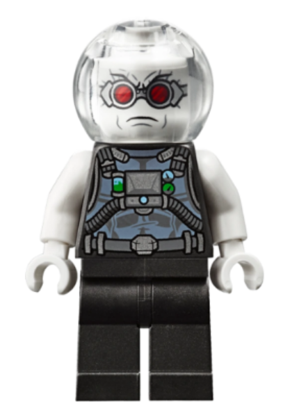 Afbeeldingen van Mr. Freeze, Pearl Dark Gray- sh0662- Super Heroes