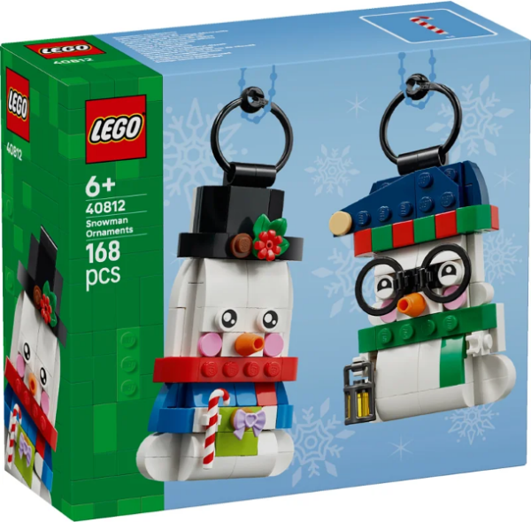 Afbeeldingen van LEGO Kerst 40812 Sneeuwpopornamenten