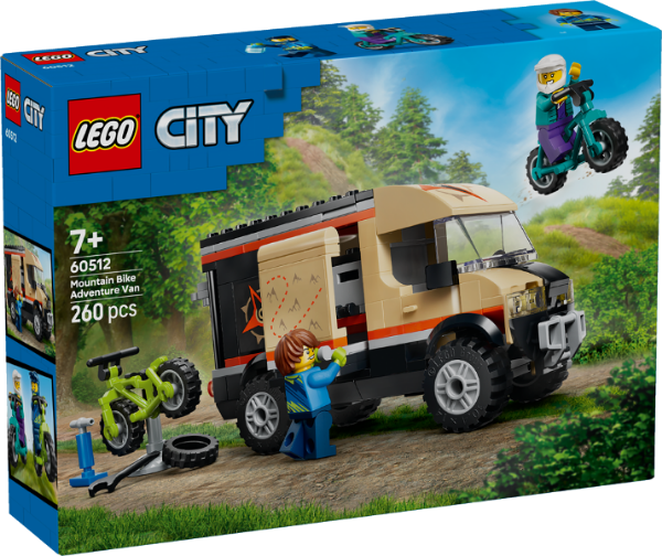 Afbeeldingen van LEGO City 60512 Mountainbike avonturenbus