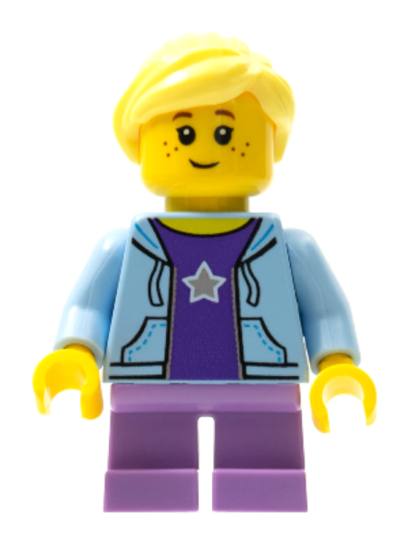 Afbeeldingen van Girl, Bright Light Blue Hoodi,- cty0665- City