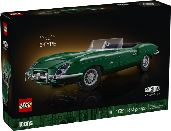 Afbeeldingen van LEGO Icons 11381 Jaguar E-Type - Klassieke Sportwagen