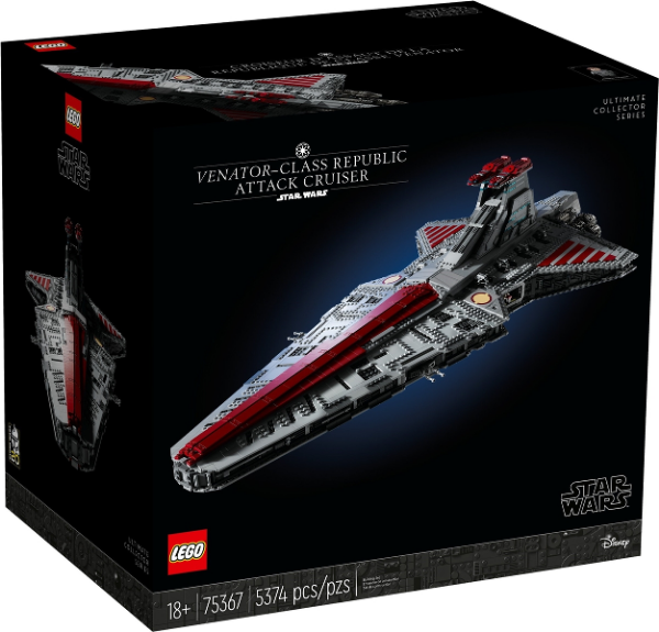 Afbeeldingen van LEGO Star Wars 75367 Venator-Class Republic Attack Cruiser