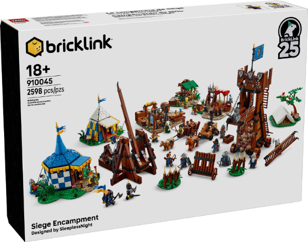 Afbeeldingen van LEGO BrickLink 910045 Siege Encampment 