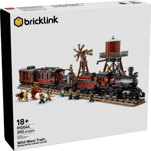 Afbeeldingen van LEGO Bricklink 910044 Wild West Train