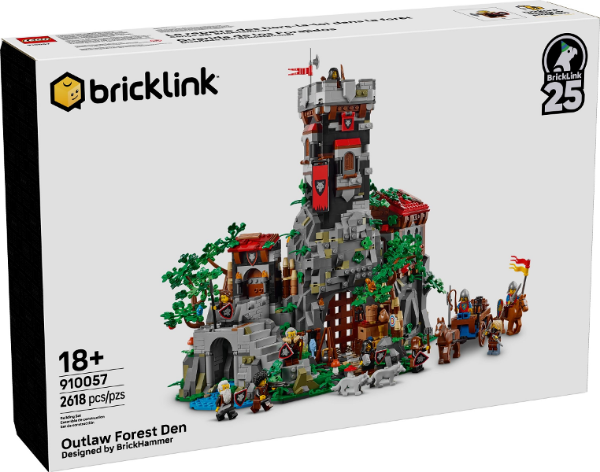 Afbeeldingen van LEGO BrickLink 910057 Bosschuilplaats van de Bandieten 
